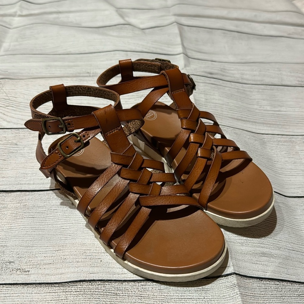 Brown Kids Sandals